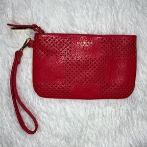 Isaac Mizrahi - Red Zip Wristlet